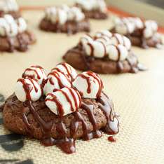 Marshmallow Brownie Cookies