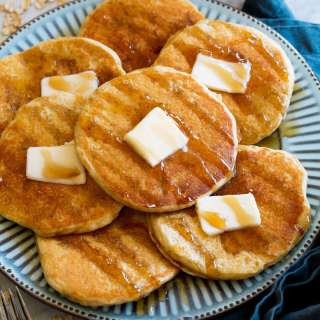 Oat Flour Pancakes