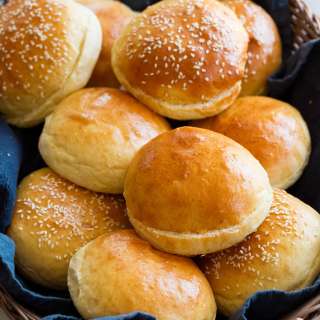 Homemade Hamburger Buns