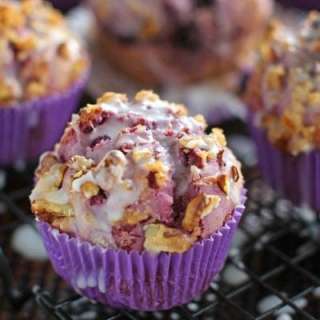 Ube muffins
