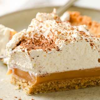 Keto Gluten Free Banoffee Pie