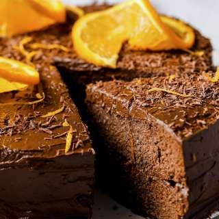 Keto Chocolate Orange Cake