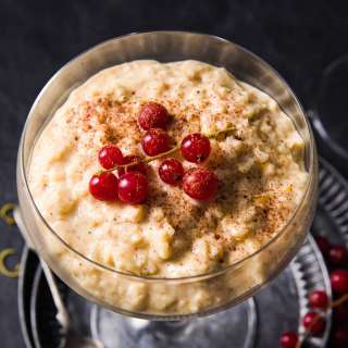 Keto Rice Pudding with Cauliflower