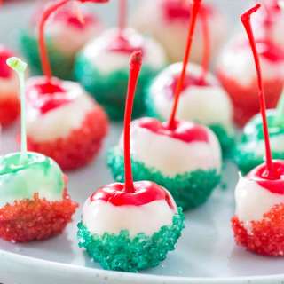 Christmas Drunken Cherries
