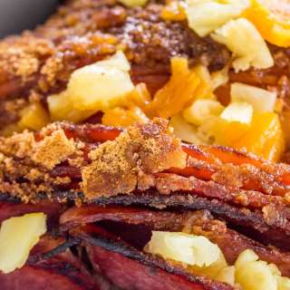 Slow Cooker Pineapple Ham