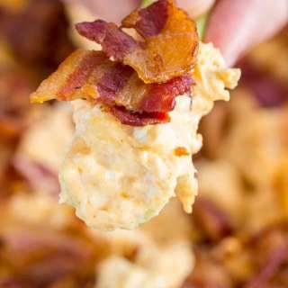 Buffalo Crack Chicken Dip