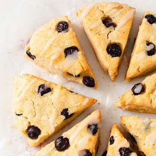Keto Blueberry Scones