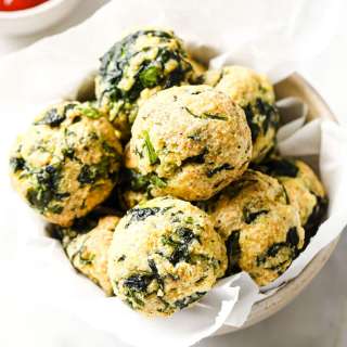 Keto Spinach Balls Appetizer