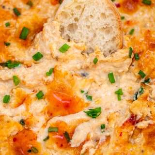 Hot Cheesy Crab Dip