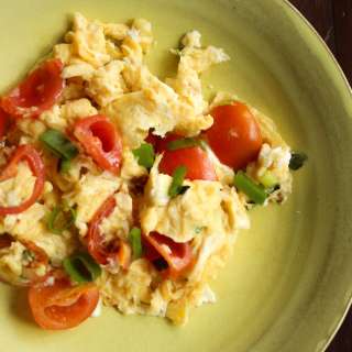 Vietnamese Scrambled Eggs with Fish Sauce