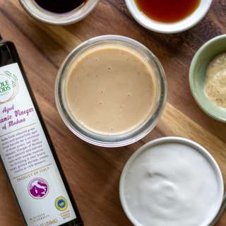 Creamy Yogurt-Balsamic Dressing