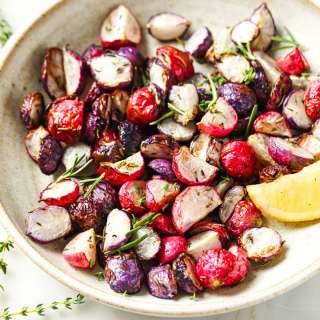 Crispy Air Fryer Radishes