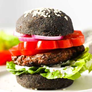 Black Burger Buns