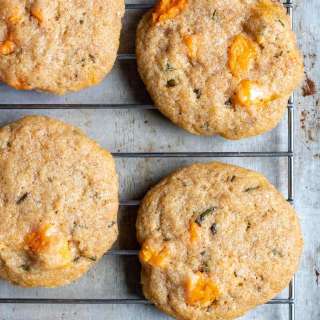 Vegan Rosemary Cookies With Honeynut Squash