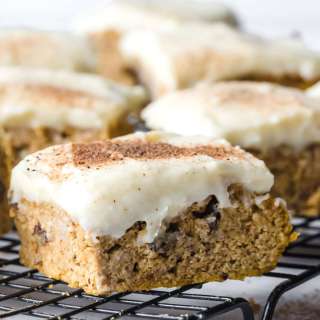 Healthy Pumpkin Bars