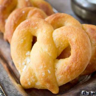 Soft And Chewy Keto Pretzels
