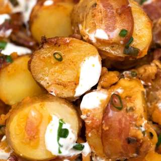 Loaded Slow Cooker Potatoes