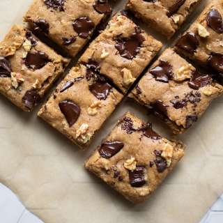 Vegan Banana Blondies