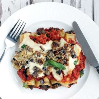 Roasted Eggplant Cannelloni