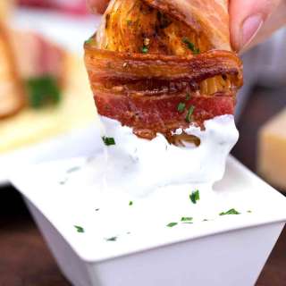 Bacon Cabbage Dippers