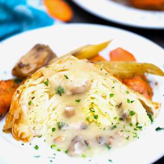Whole Roasted Cabbage