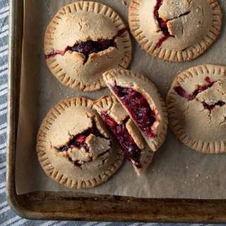 Apple-Cranberry Vegan Hand Pies (GF, Oil-Free)