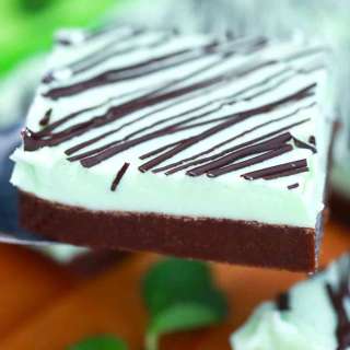 Irish Mint Brownies