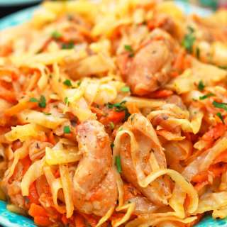 Chicken and Cabbage Stir Fry