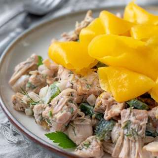 Jackfruit, Mango and Dill Salad
