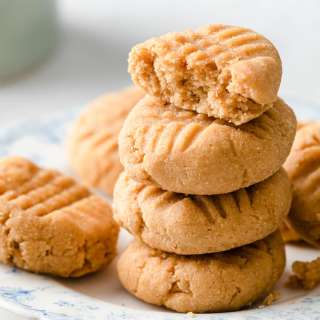 Keto Coconut Flour Peanut Butter Cookies