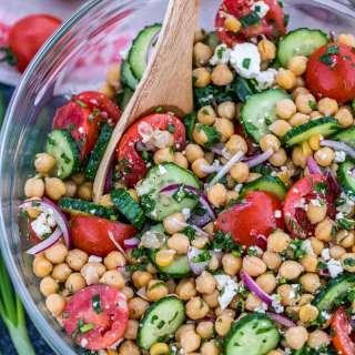 Easy Chickpea Salad