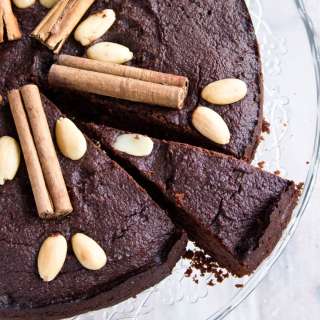 Sugar Free Chocolate Christmas Cake