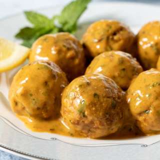 Tandoori Tempeh Meatballs