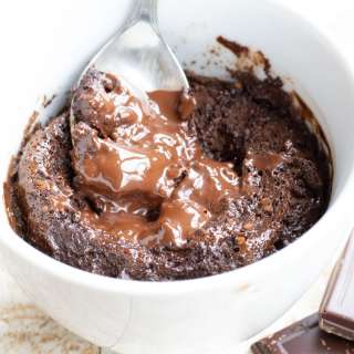 Keto Lava Mug Cake