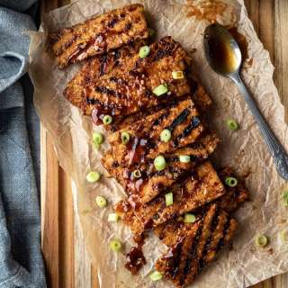 Vegan Korean BBQ Tempeh