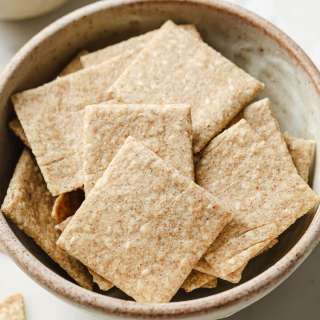 Crispy Chia Seed Crackers