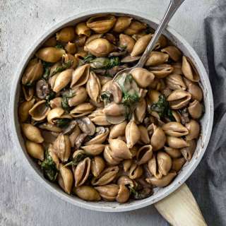 Creamy Vegan Mushroom Pasta