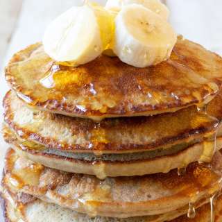 Almond Flour Banana Pancakes