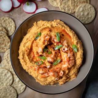 Kimchi Hummus With Sunbutter (No Oil or Tahini)