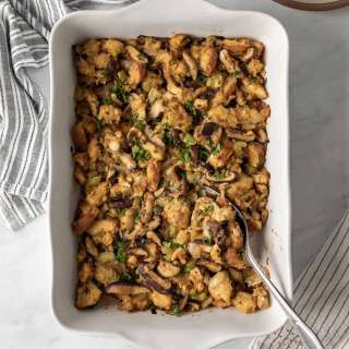 Vegan Mushroom Stuffing