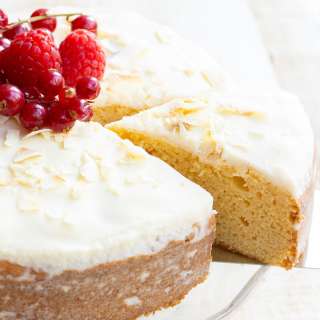 Keto Coconut Flour Cake (Vanilla)