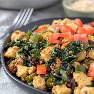 Cajun Tofu Scramble