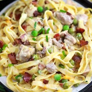 Instant Pot Bacon Ranch Chicken Casserole
