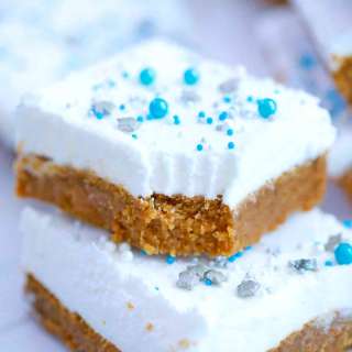 Gingerbread Cookie Bars