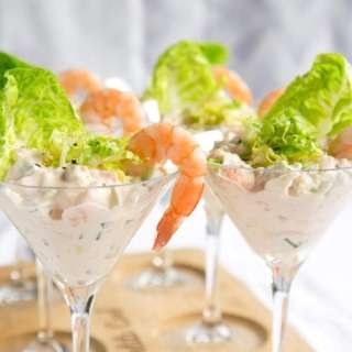 Salmon and Prawn Cocktail