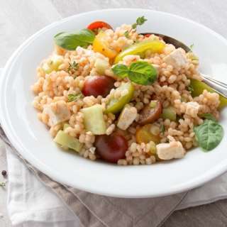 Barley Greek Salad