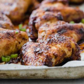 Crispy BBQ Keto Chicken Wings