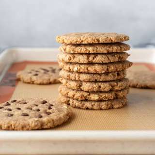 Almond Flour Oat Cookies