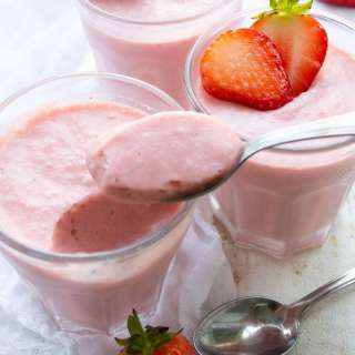 Keto Strawberry Mousse