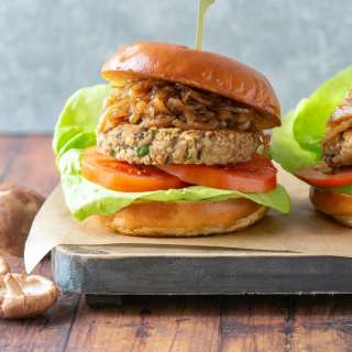 Best Vegan Mushroom Burger
